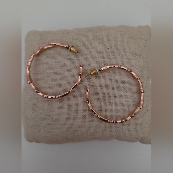 Stella & Dot Jewelry - Stella & Dot Carobella Hoops Rose Gold